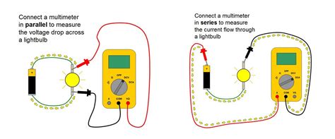 voltage drop test conecct in series or parallel|how to measure voltage drop across.